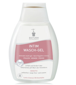 Delikatny żel do higieny intymnej z bio-serwatką, wspierający naturalną florę bakteryjną i utrzymujący prawidłowe pH skóry.